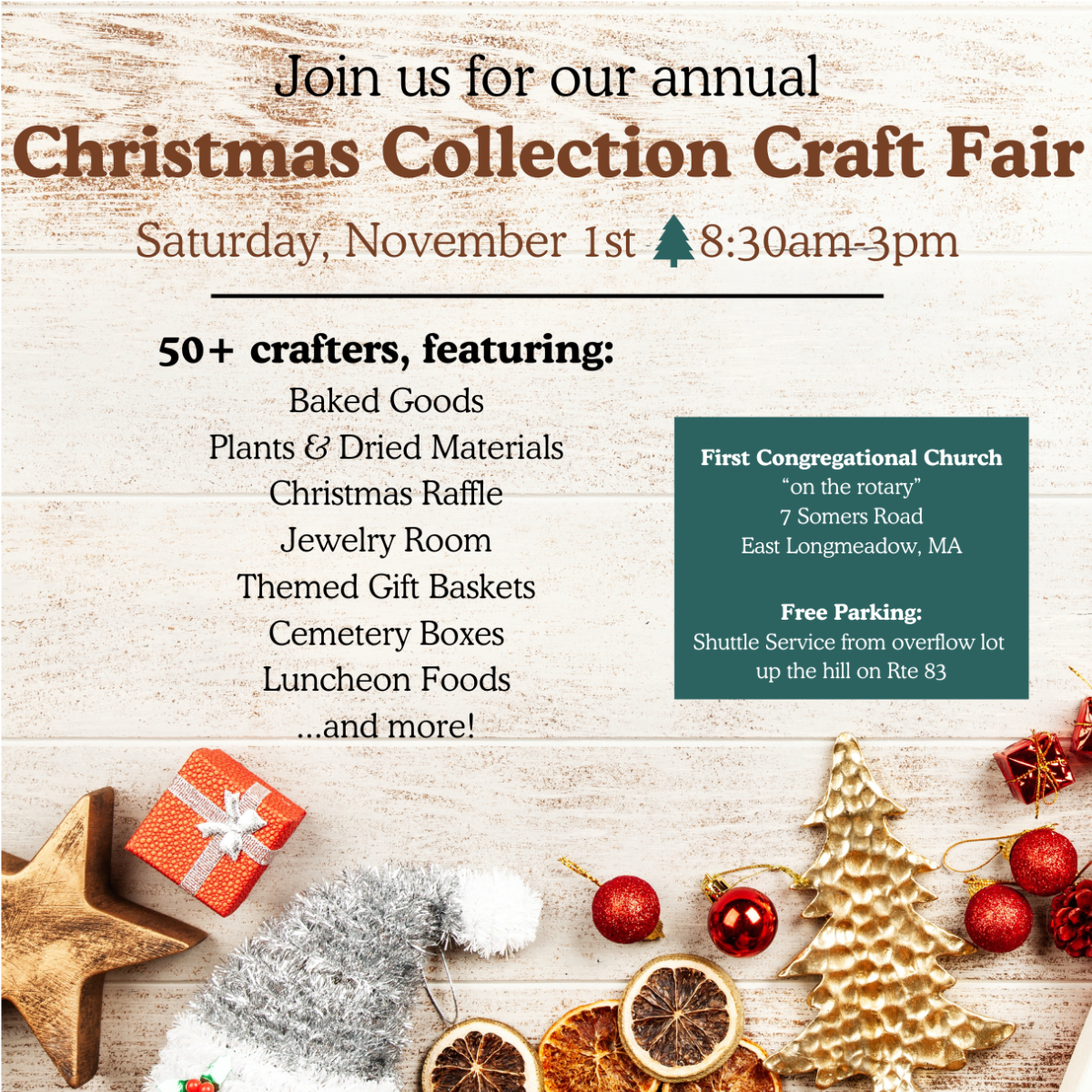 Craft Fair Fundraiser